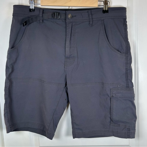 prAna Navy Stretch Zion Men’s Short - Picture 1 of 9